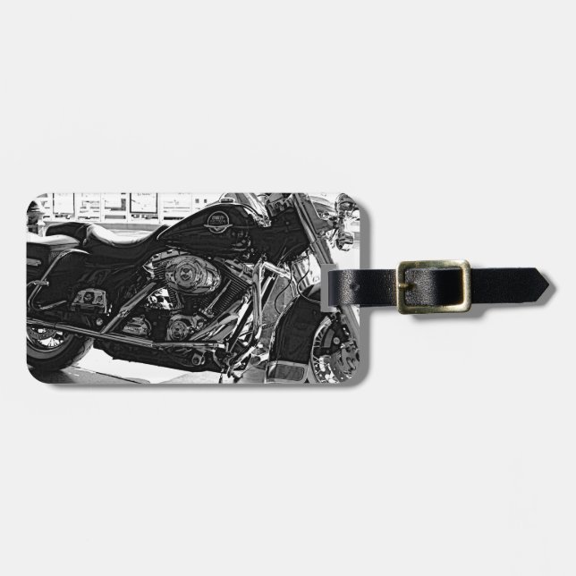 Harley Luggage Tag (Front Horizontal)