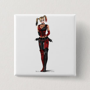 Harley Quinn 15 Cm Square Badge