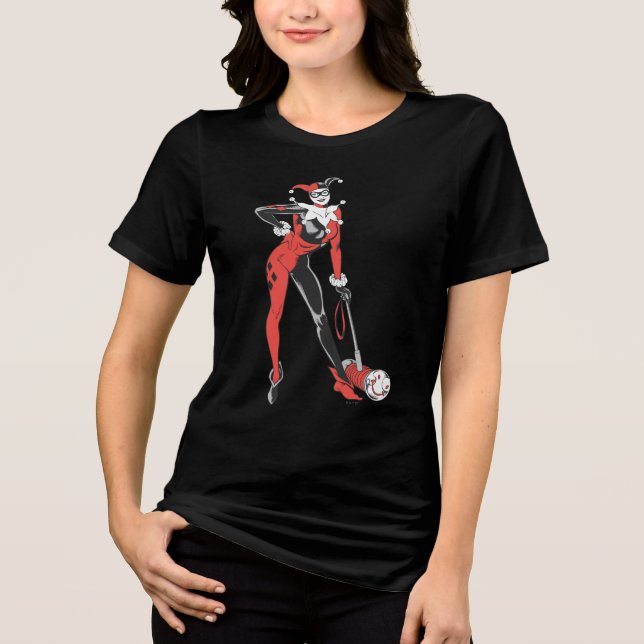 Harley Quinn 2 Tri-Blend Shirt (Front)