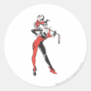 Harley Quinn 4 Classic Round Sticker
