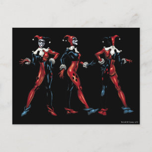 Harley Quinn - All Sides Postcard