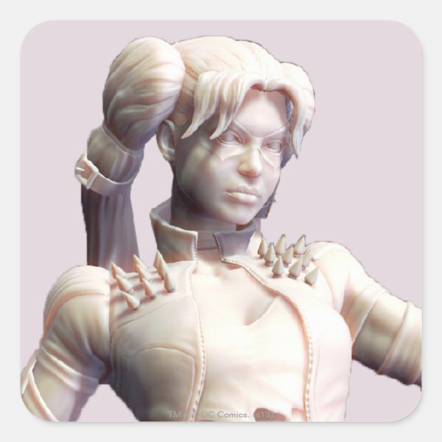 Harley Quinn Alternate 2 Square Sticker (Front)