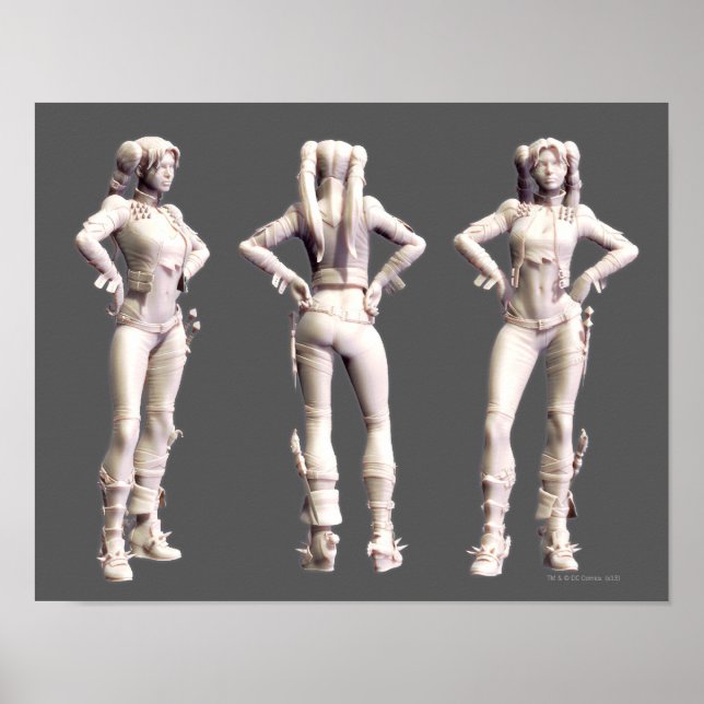 Harley Quinn Alternate Turnaround Poster (Front)