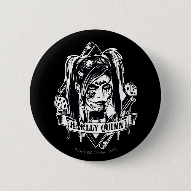 Harley Quinn Badge (Front)