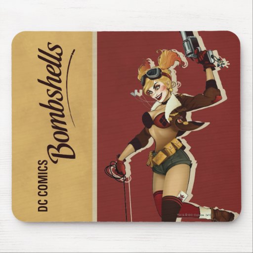 Image of Harley Quinn Bombshells Pinup Mouse Mat