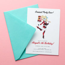 Harley Quinn Girls Birthday