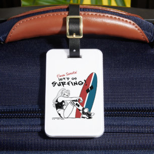 Harley Quinn - Let's Go Surfing Luggage Tag