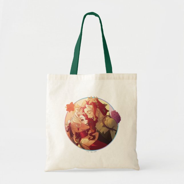 Harley Quinn & Poison Ivy Pride Comic Cover Tote Bag (Front)