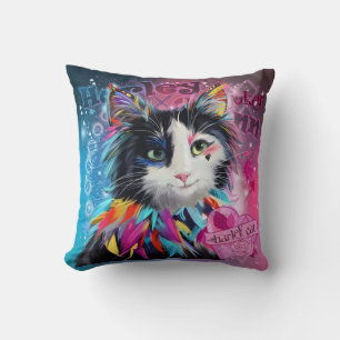 Harley Quinn the Cat Cushion