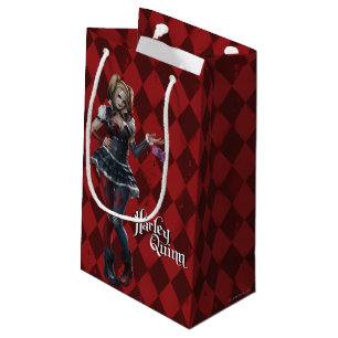 Harley Quinn With Fuzzy Dice Small Gift Bag