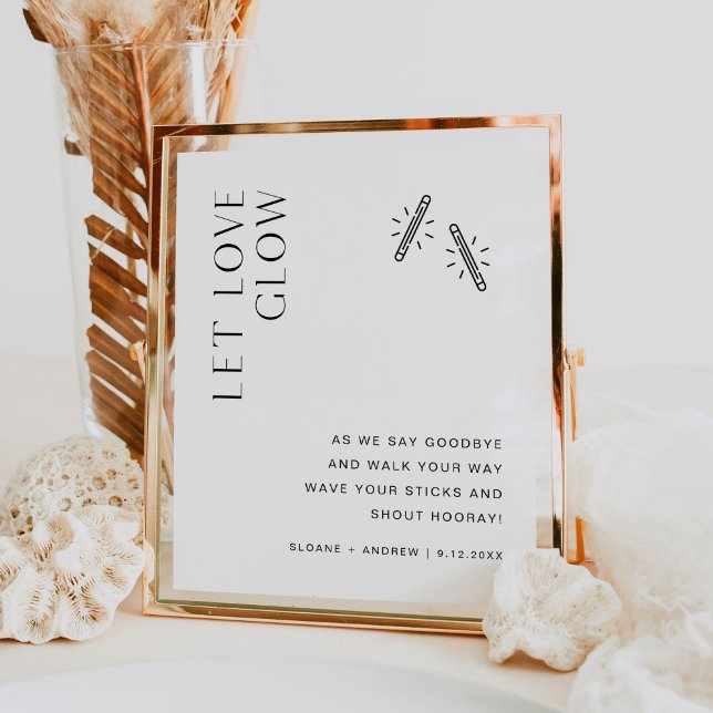 HARLOW Glow Stick Wedding Send Off Sign  (Creator Uploaded)