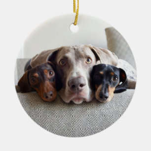 Harlow, Indiana and Reese Ceramic Tree Decoration