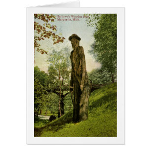 Harlow's Wooden Man Marquette, Michigan