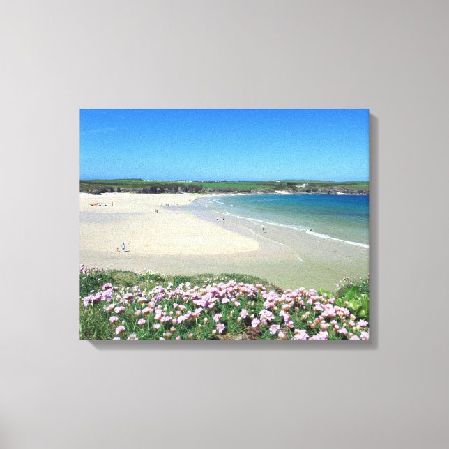 Harlyn Bay Canvas Print (Front)