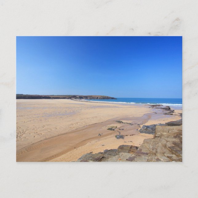 Harlyn Bay Postcard (Front)