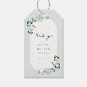 HARLYN Gift Tags Eucalyptus Bridal Shower Party