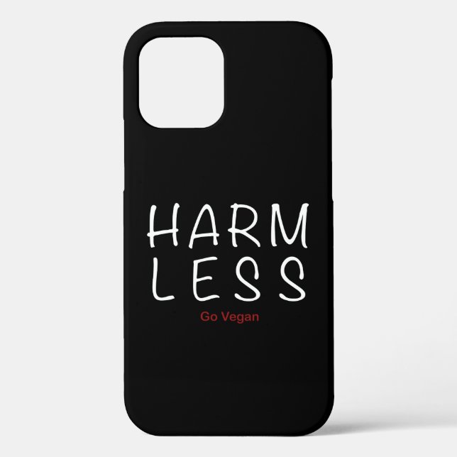 Harm Less - Go Vegan (Light Version) Case-Mate iPhone Case (Back)