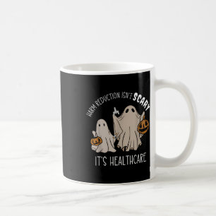 Harm Reduction Isnt Scary Overdose Awareness Ghost Coffee Mug