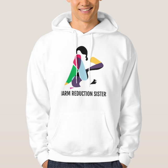Harm Reduction Sisters Logo Hoodie (Front)