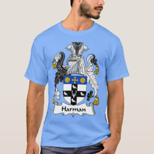 Harman Coat of Arms Family Crest  T-Shirt