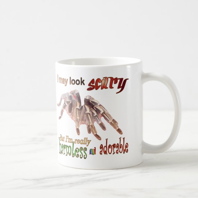 Harmless Big Tarantula Coffee Mug (Right)
