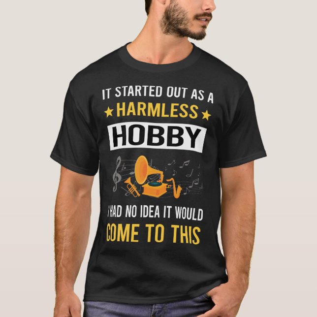 Harmless Hobby Jazz T-Shirt (Front)