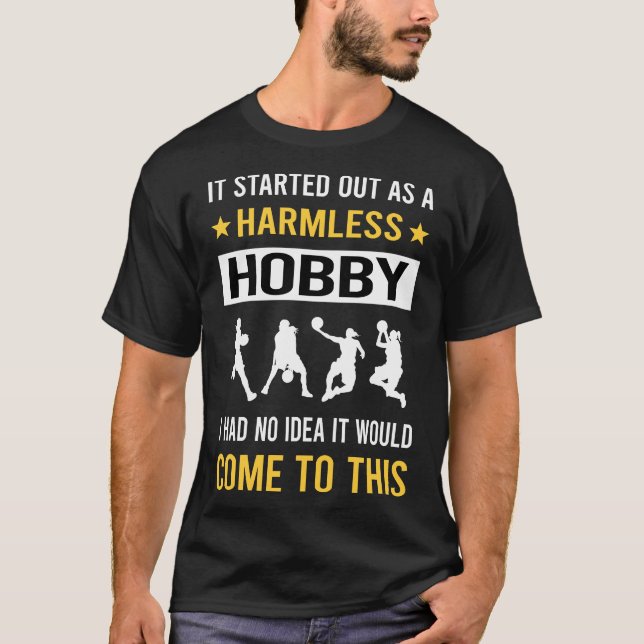 Harmless Hobby Netball T-Shirt (Front)