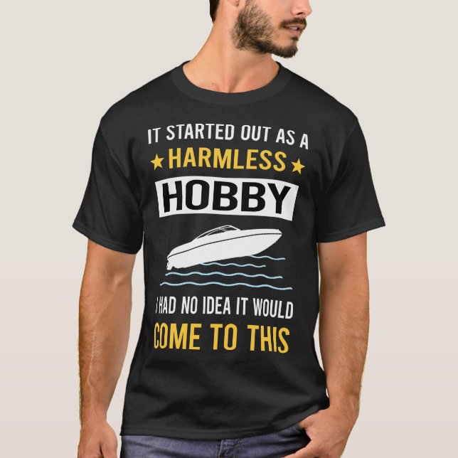Harmless Hobby Offshore Racing T-Shirt (Front)
