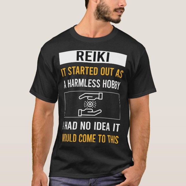 Harmless Hobby Reiki T-Shirt (Front)