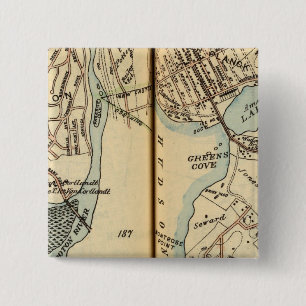 Harmon Park, New York 15 Cm Square Badge