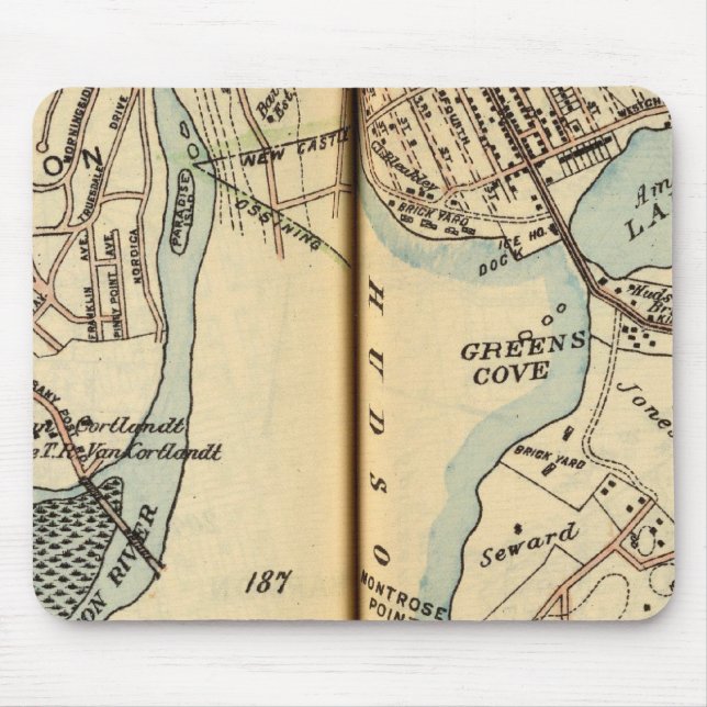 Harmon Park, New York Mouse Mat (Front)