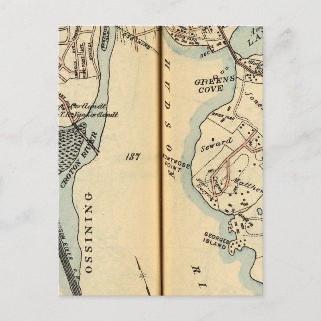 Harmon Park, New York Postcard (Front)