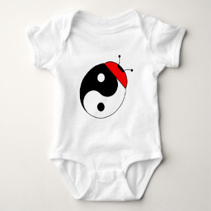 harmonia ladybug baby bodysuit