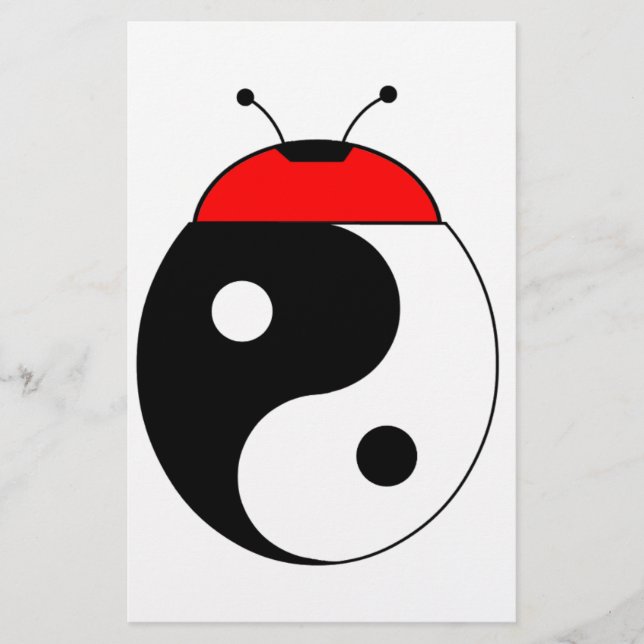 harmonia ladybug stationery (Front)