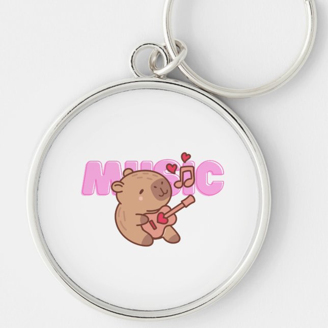 Harmonic Capy Key Fob (Front)