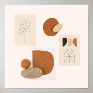 Harmonic Flow – Abstract Botanical Wall Art IV