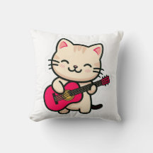 Harmonic Haven Throw Pillow