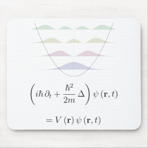Harmonic oscillator mouse mat