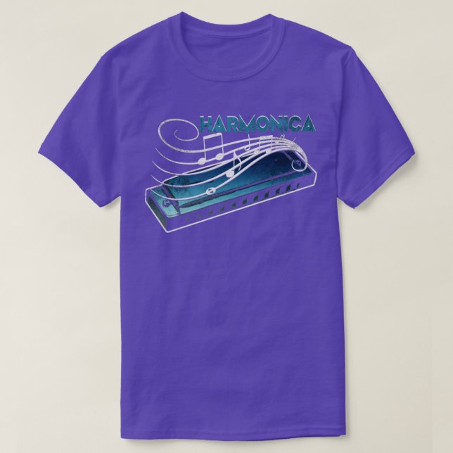 Harmonica18 T-Shirt (Design Front)