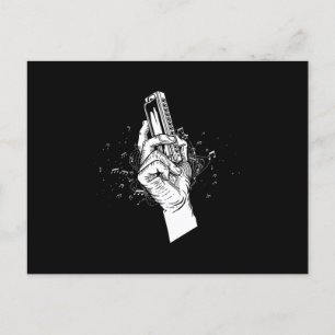 Harmonica Blues Mouth Organ Acoustic Instrument Gi Postcard