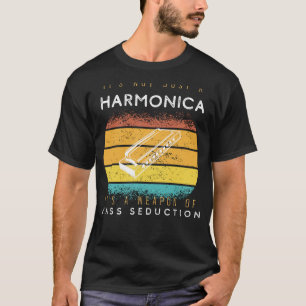 Harmonica Charm: Your Weapon of Mass Seduction Tee