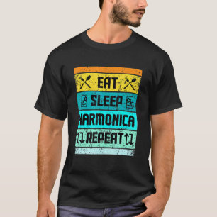 Harmonica  Harmonica Players For Men Women Kids T-Shirt