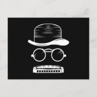 Harmonica Hat Music Instrument Blues