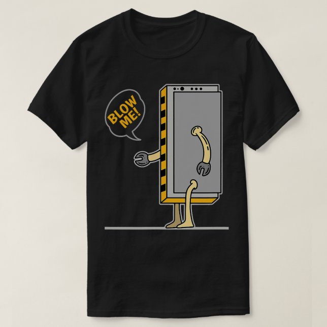Harmonica Lover Wordplay Harmonicists Blow me Harm T-Shirt (Design Front)