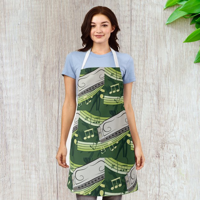 Harmonica Music Apron (Creator Uploaded)