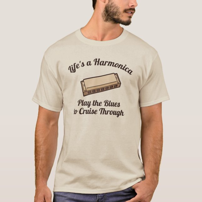 Harmonica T-Shirt (Front)