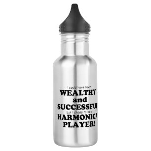 Harmonica Wealthy & Successful 532 Ml Water Bottle