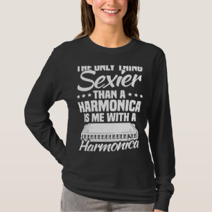 Harmonicist Mouth Organ French Harp & Harmonica T-Shirt