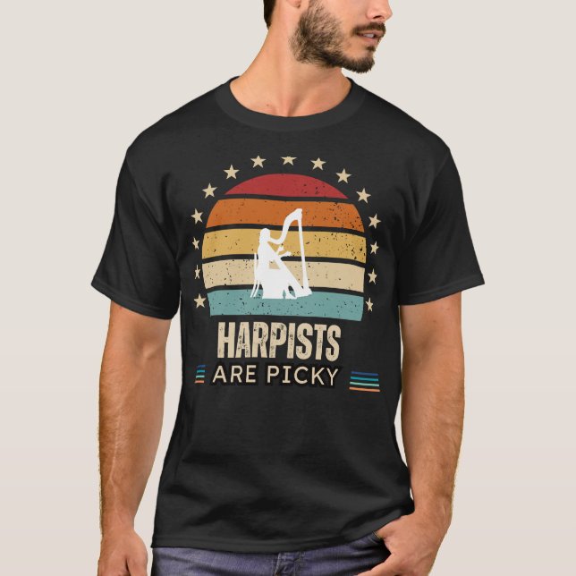 Harmonicists Are Picky Funny Tee - Perfect for Har (Front)