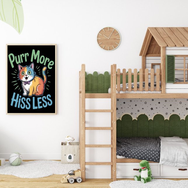 Harmonious Feline Vibe Poster (Creator Uploaded)